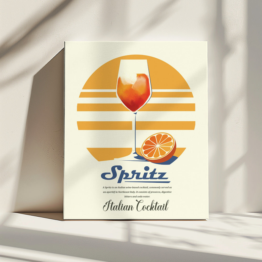 Spritz Sommerdruck | Leinwand