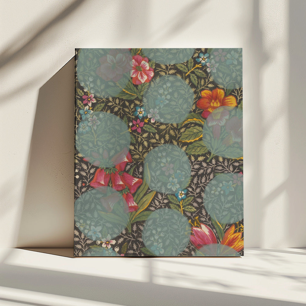 Bunte Blume | Leinwand