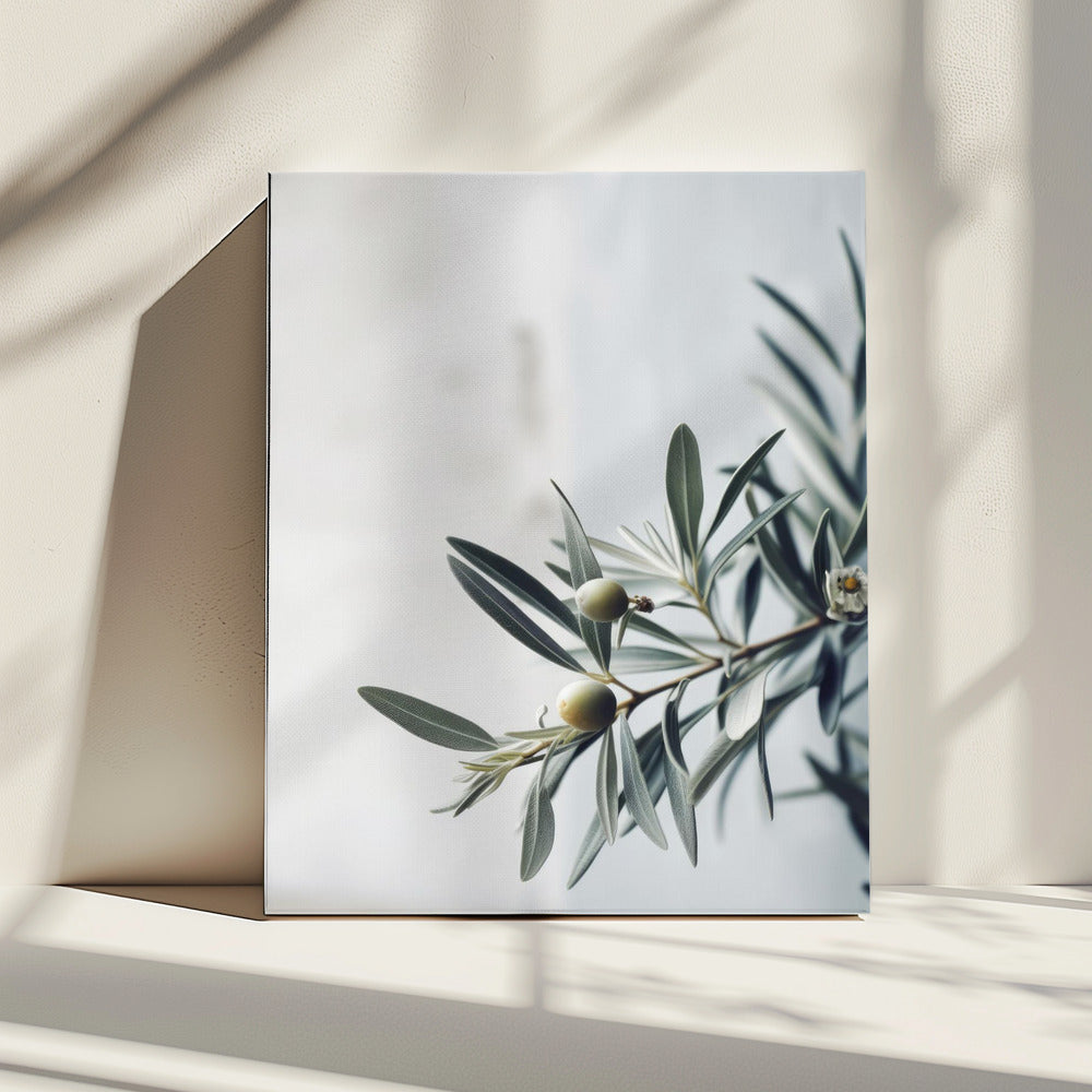 Olive Serenity | Leinwand
