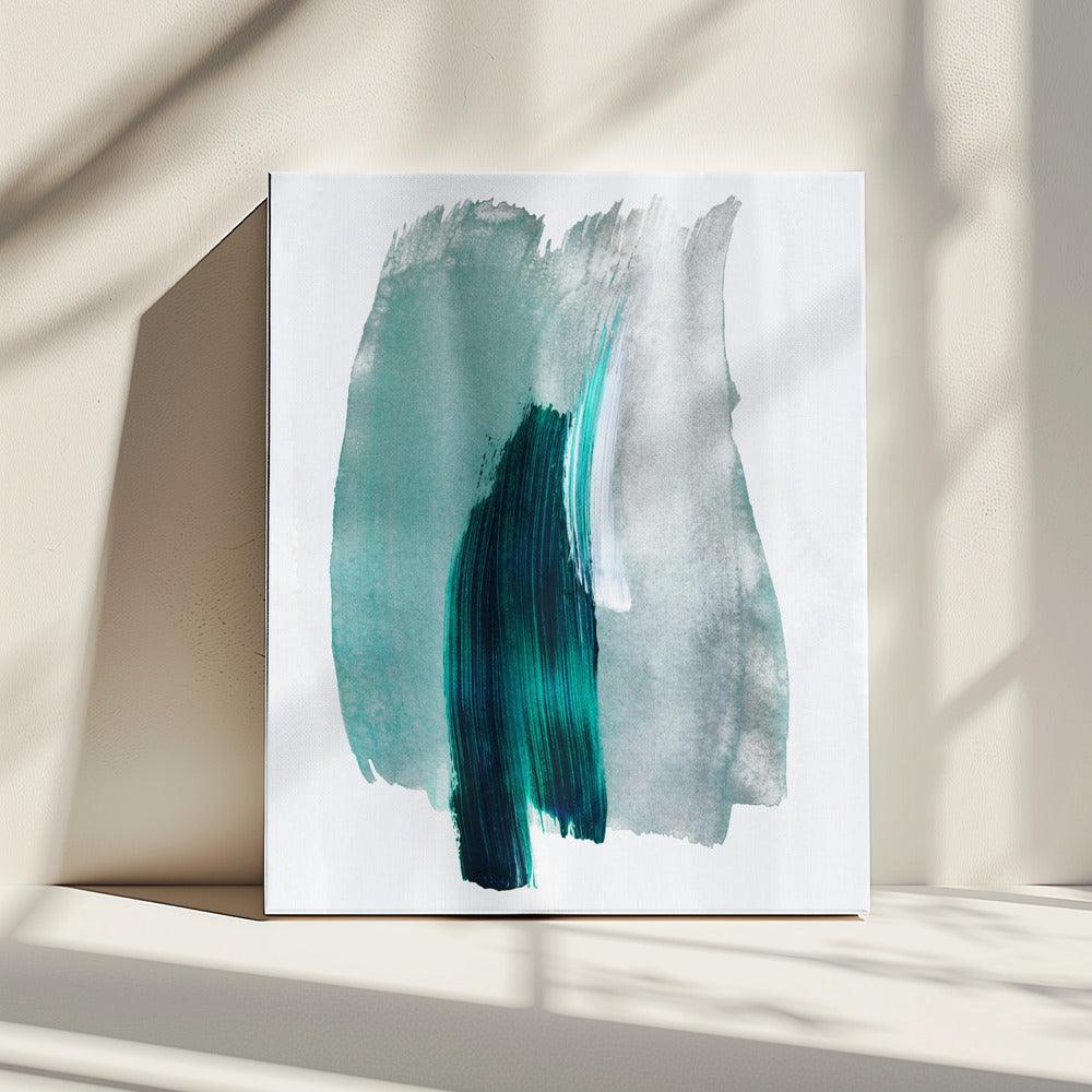 Abstrakte Pinselstriche 19 | Leinwand