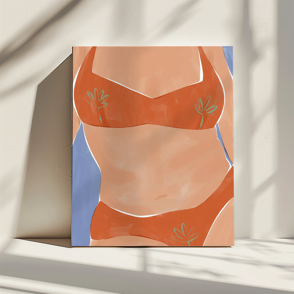 Bikini Babe | Leinwand