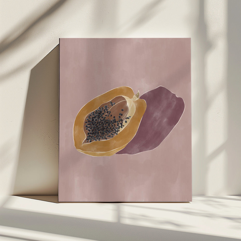 Papaya | Leinwand