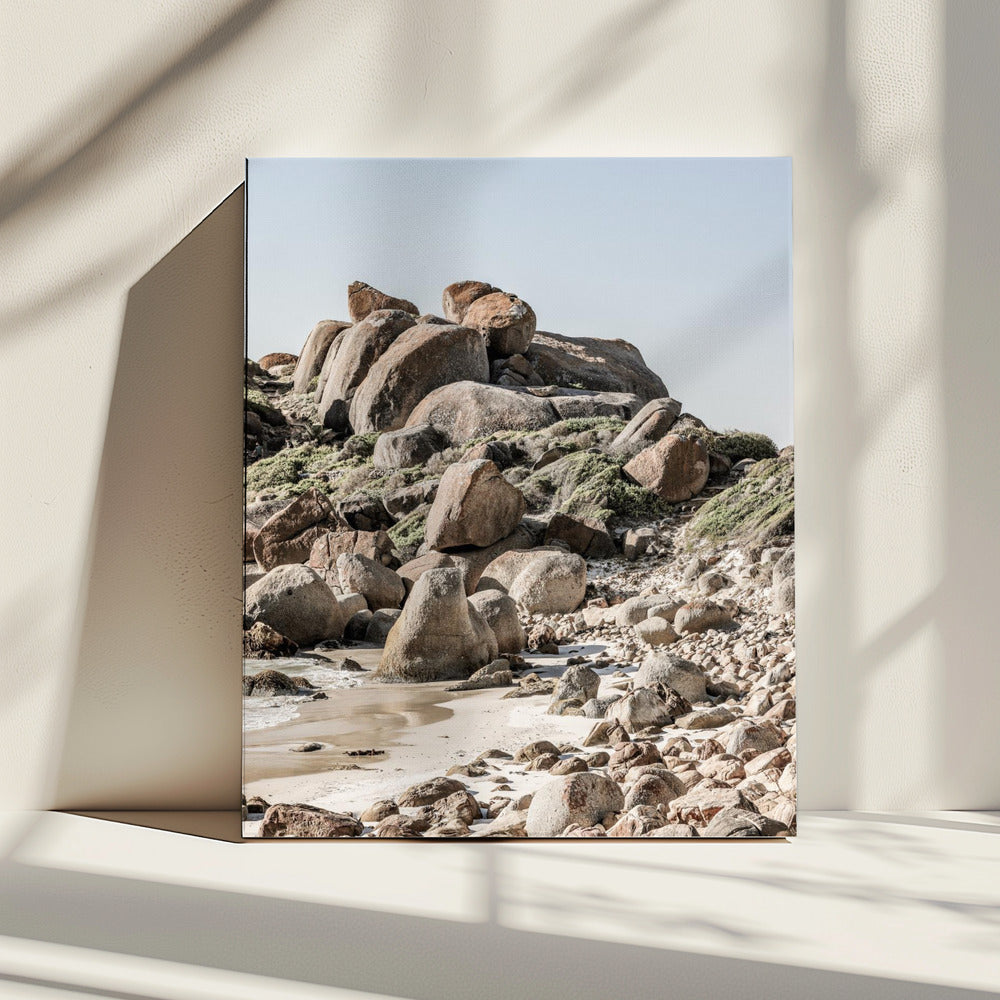 Rocky Coastline Serenity | Canvas