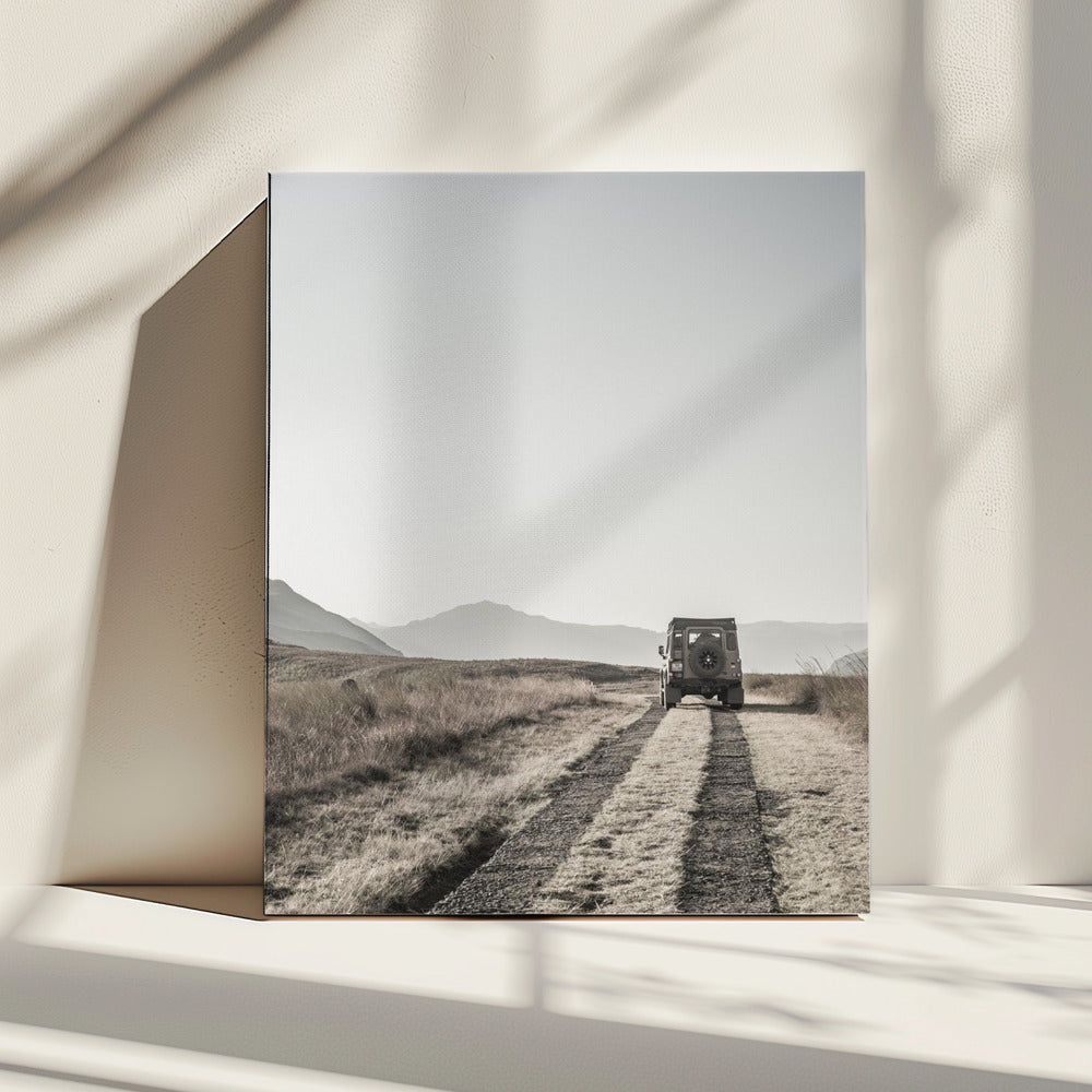 Lonely Road Journey | Canvas