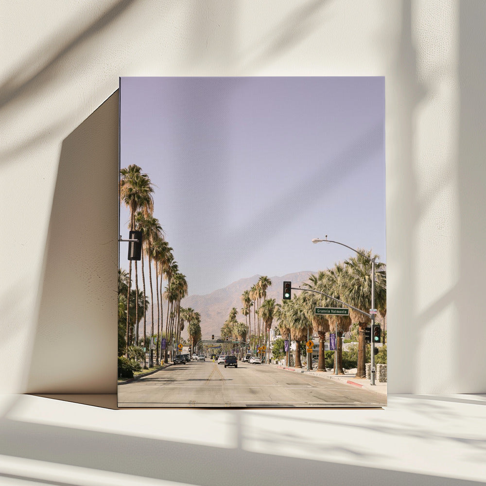 Palmenallee | Leinwand
