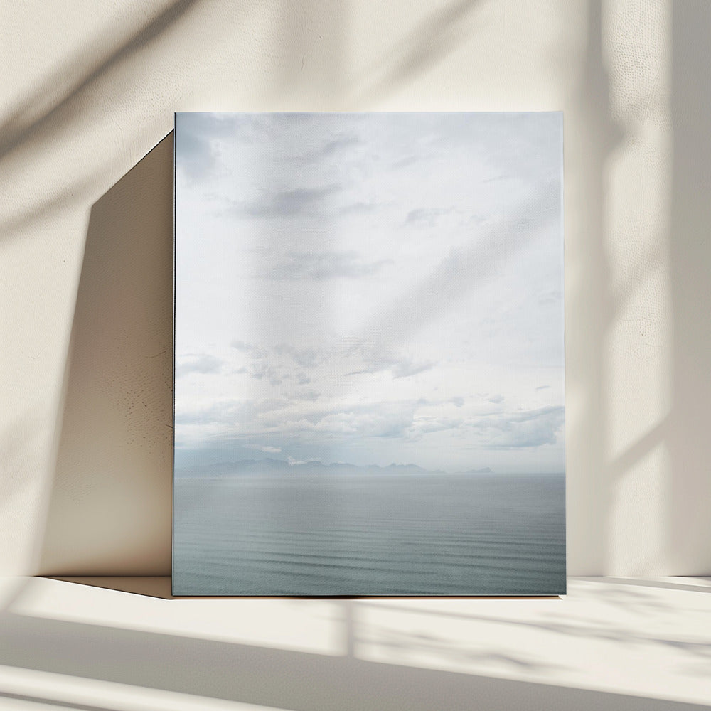 Nebliger Ozean Ruhe | Leinwand