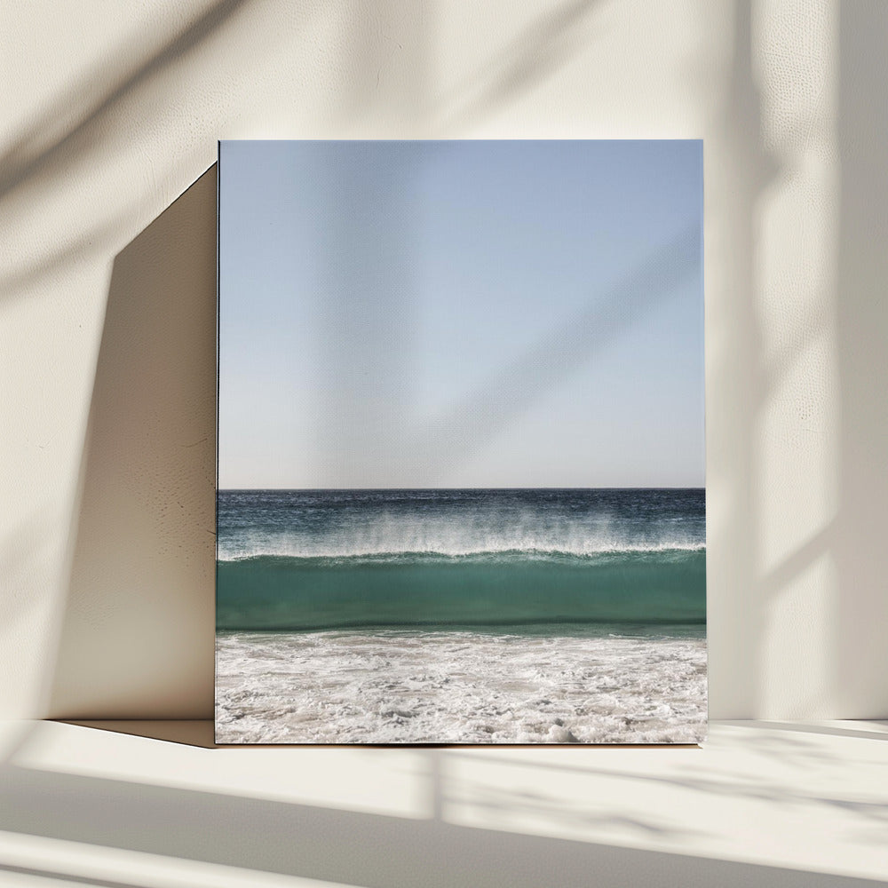 Meereslandschaft mit Wellen | Leinwand