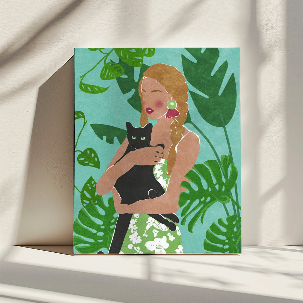 Cat Lover | Canvas