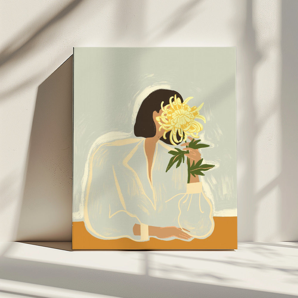 Die Chrysantheme | Leinwand