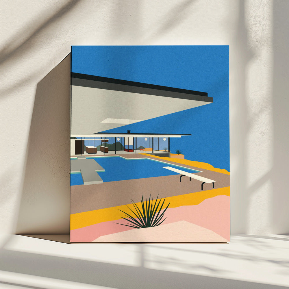 La Stahl Haus | Leinwand