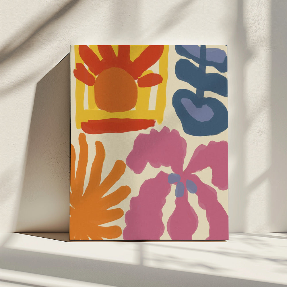 Vibrant Shapes | Canvas