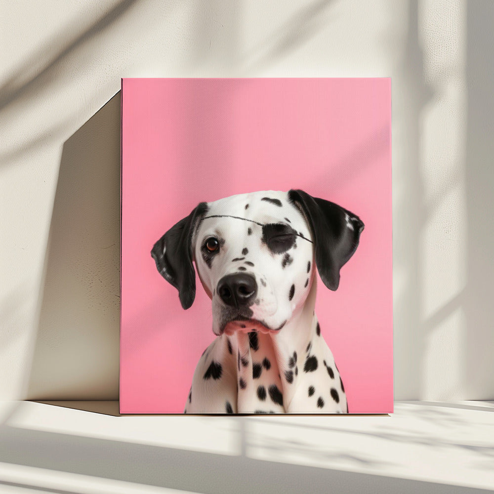 Piratenhund | Leinwand