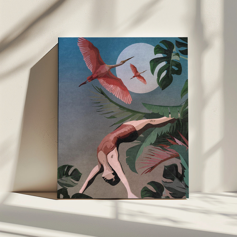 Mondschein-Gnade | Leinwand