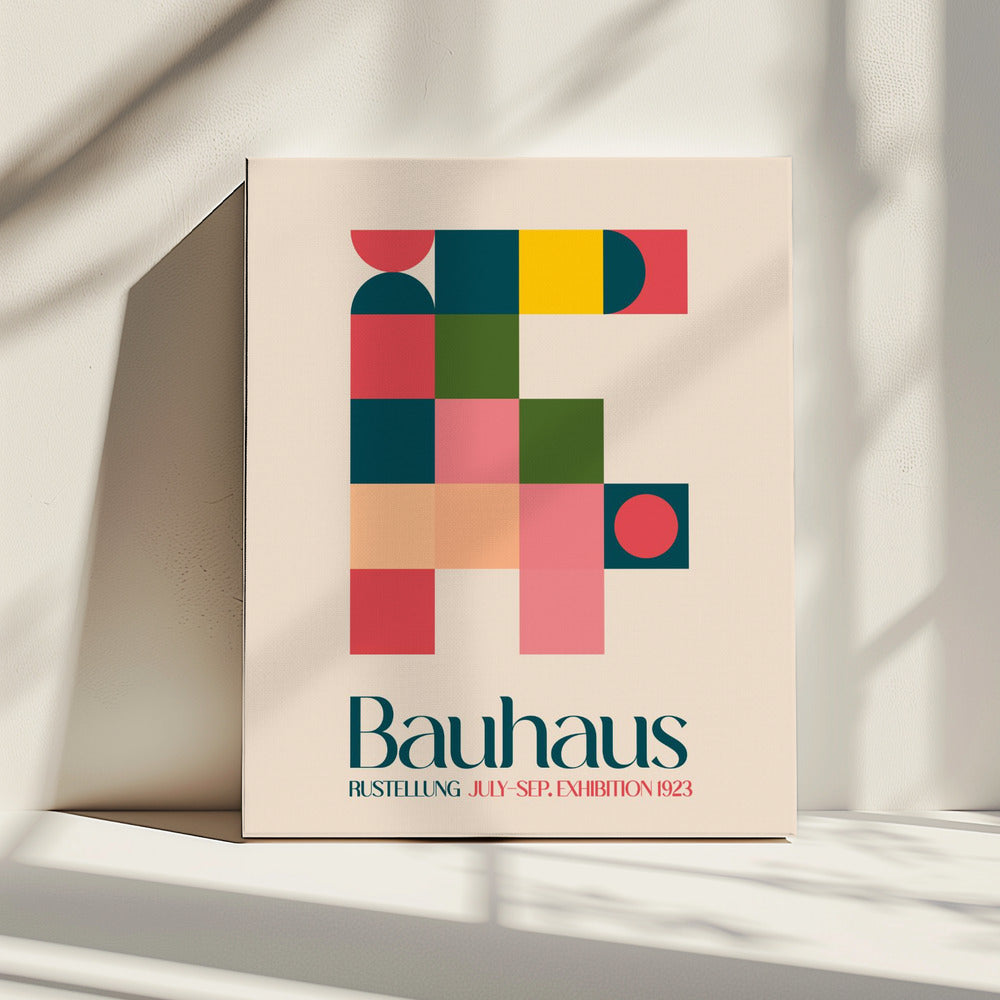 Bauhaus Geometrie | Leinwand