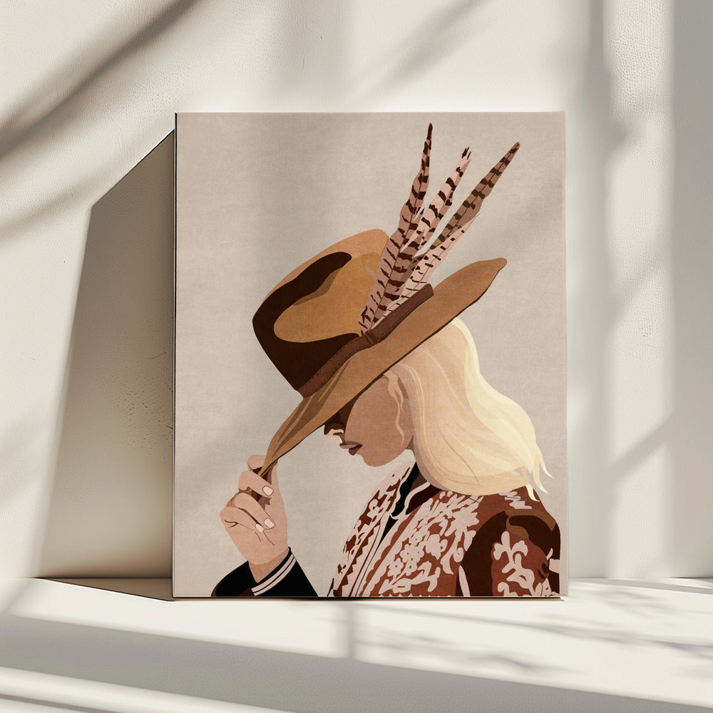 Gefiederte Eleganz | Leinwand