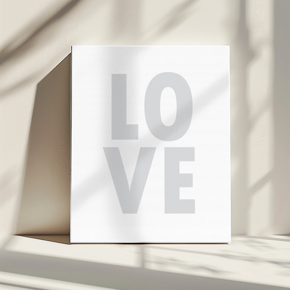 Lovegray2f Oju 2x3 | Leinwand