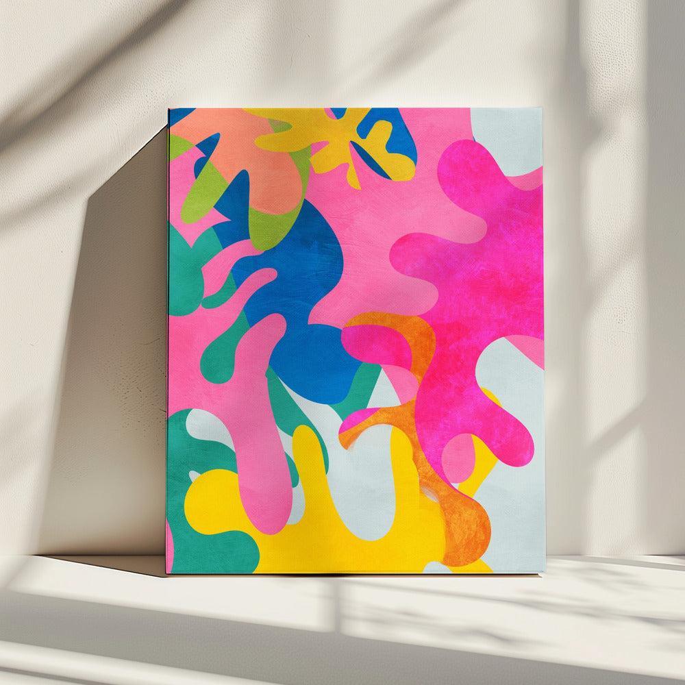 Matisse-inspirierter Ausschnitt | Leinwand