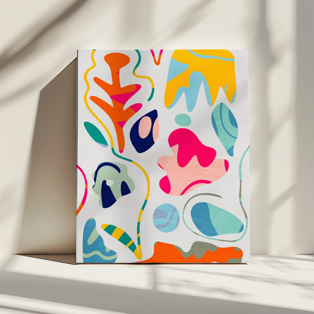 Von Matisse inspirierte Formen | Leinwand
