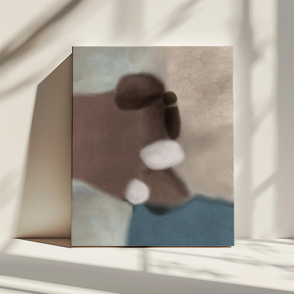 Schwimmende Felsen | Leinwand