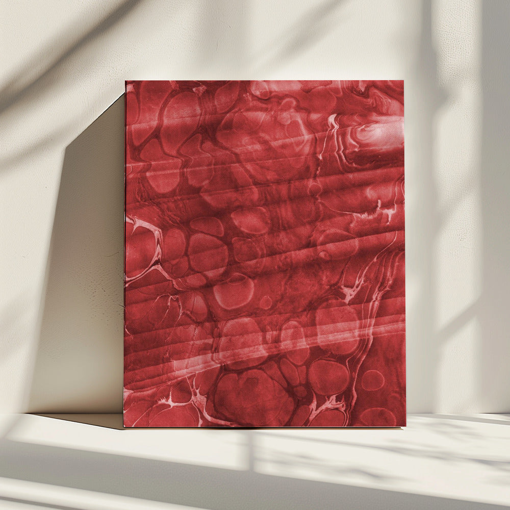Ebru Rot440 | Leinwand