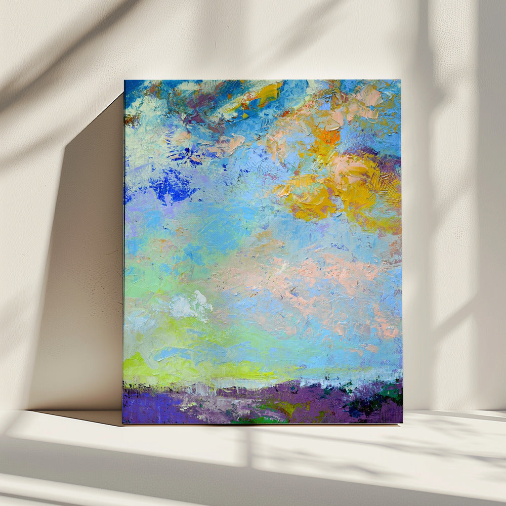 Lebendige Himmelslandschaft | Leinwand