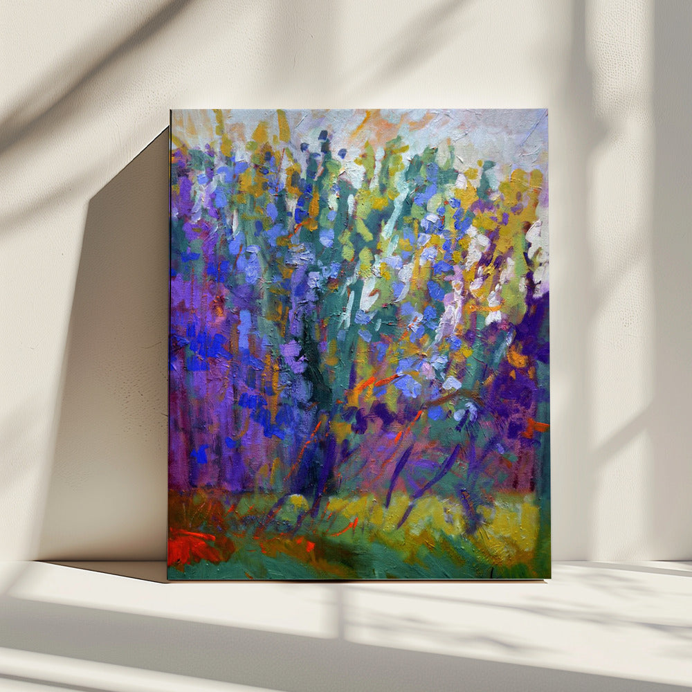 Lebendige Blüten | Leinwand