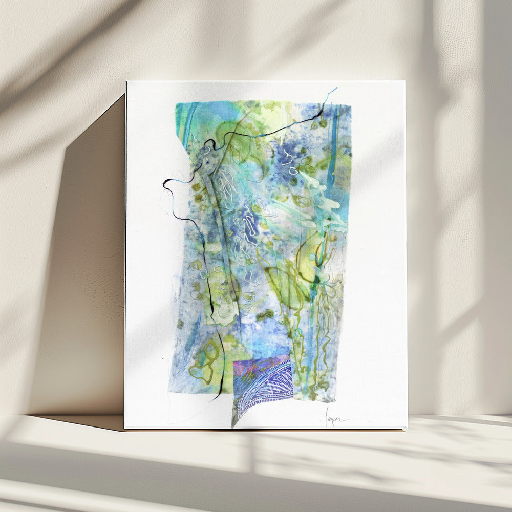 Mystische Wasserlandschaft | Leinwand