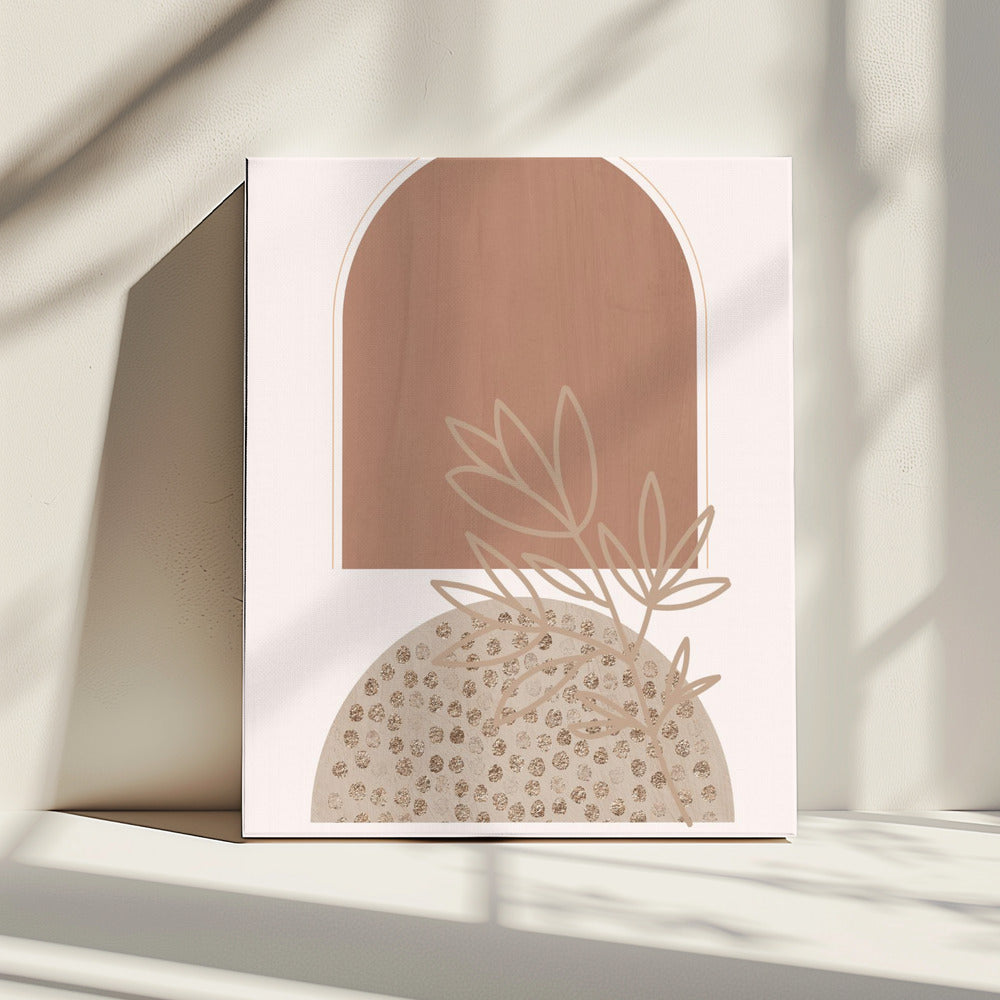 Boho Beige 1 | Leinwand
