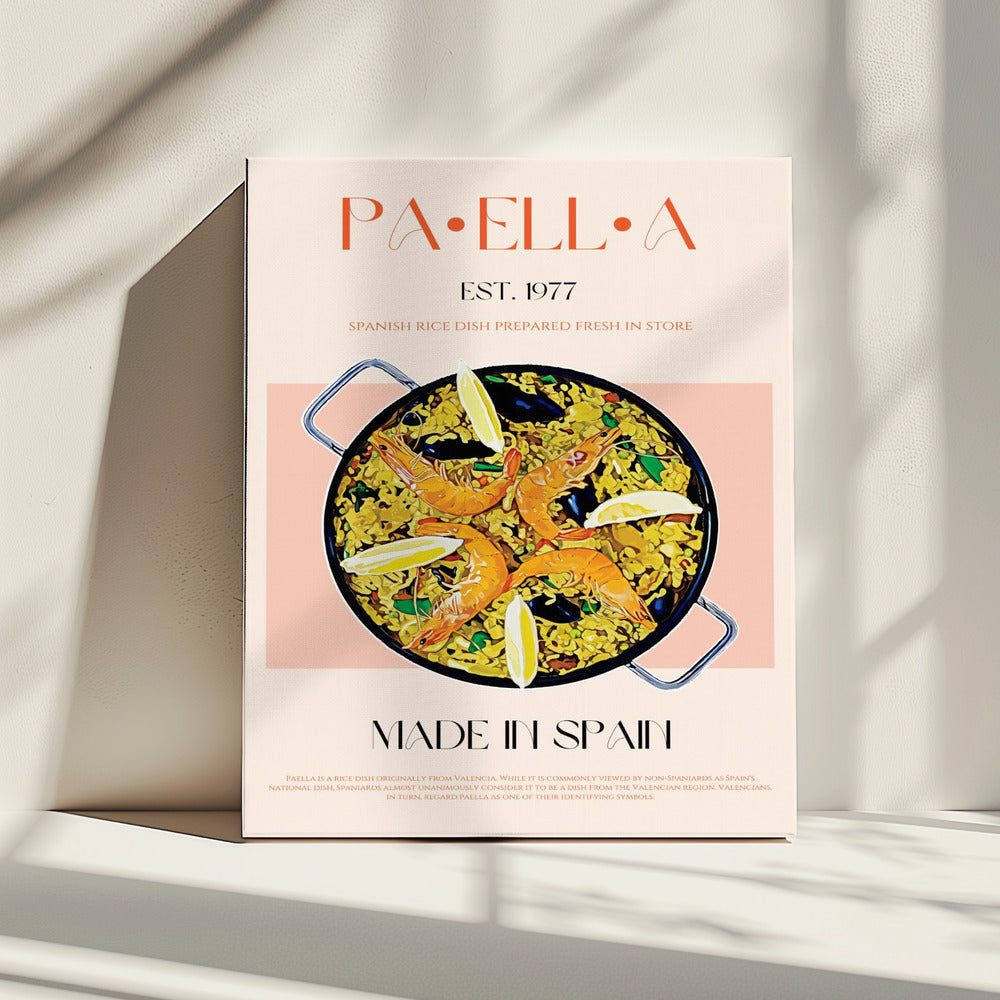 Paella Perfektion | Leinwand