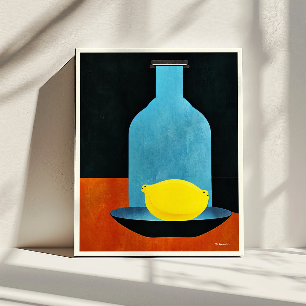 Bottle With (lonesome) Lemon : Skinny Bitch | Canvas