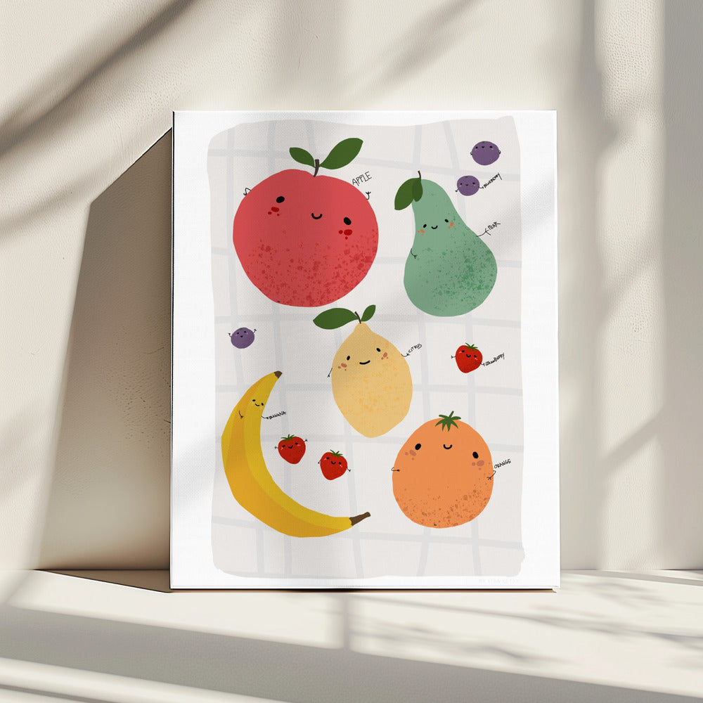 Fruit Kidsposter | Canvas