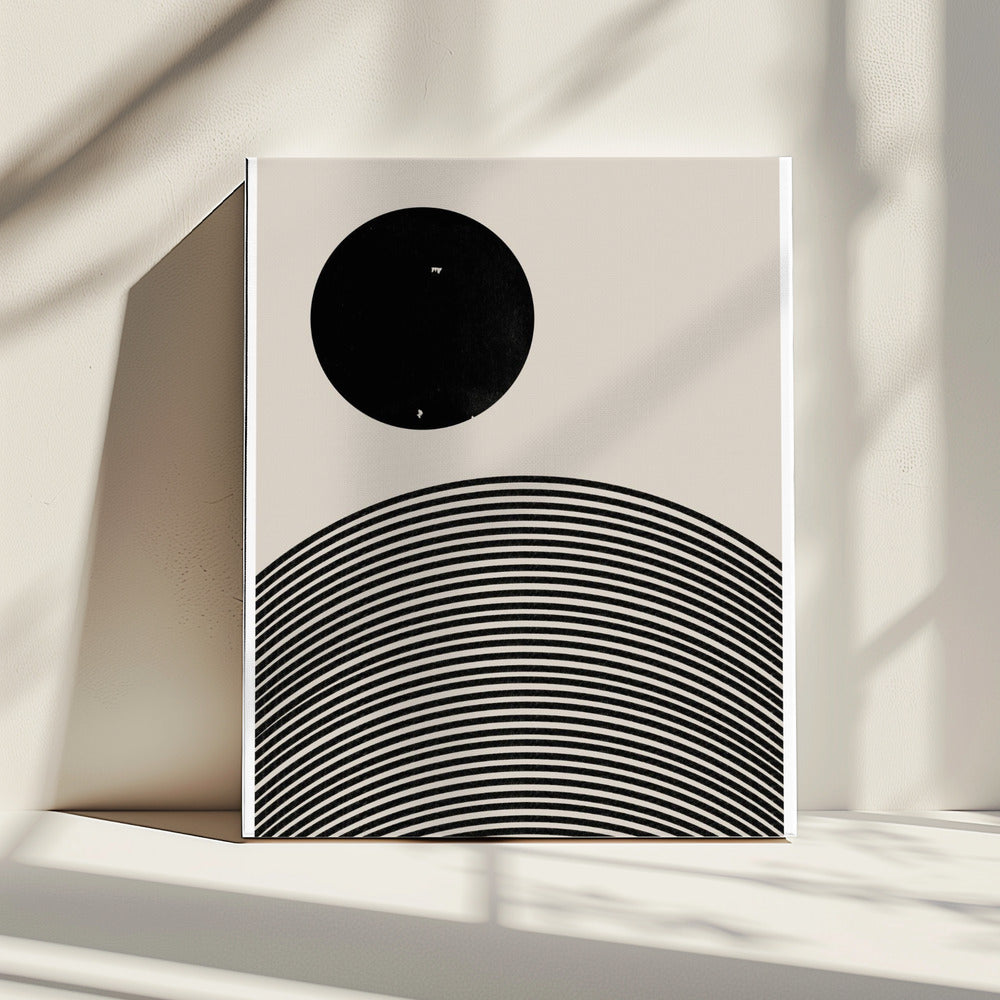 Orbiting Silhouette | Leinwand