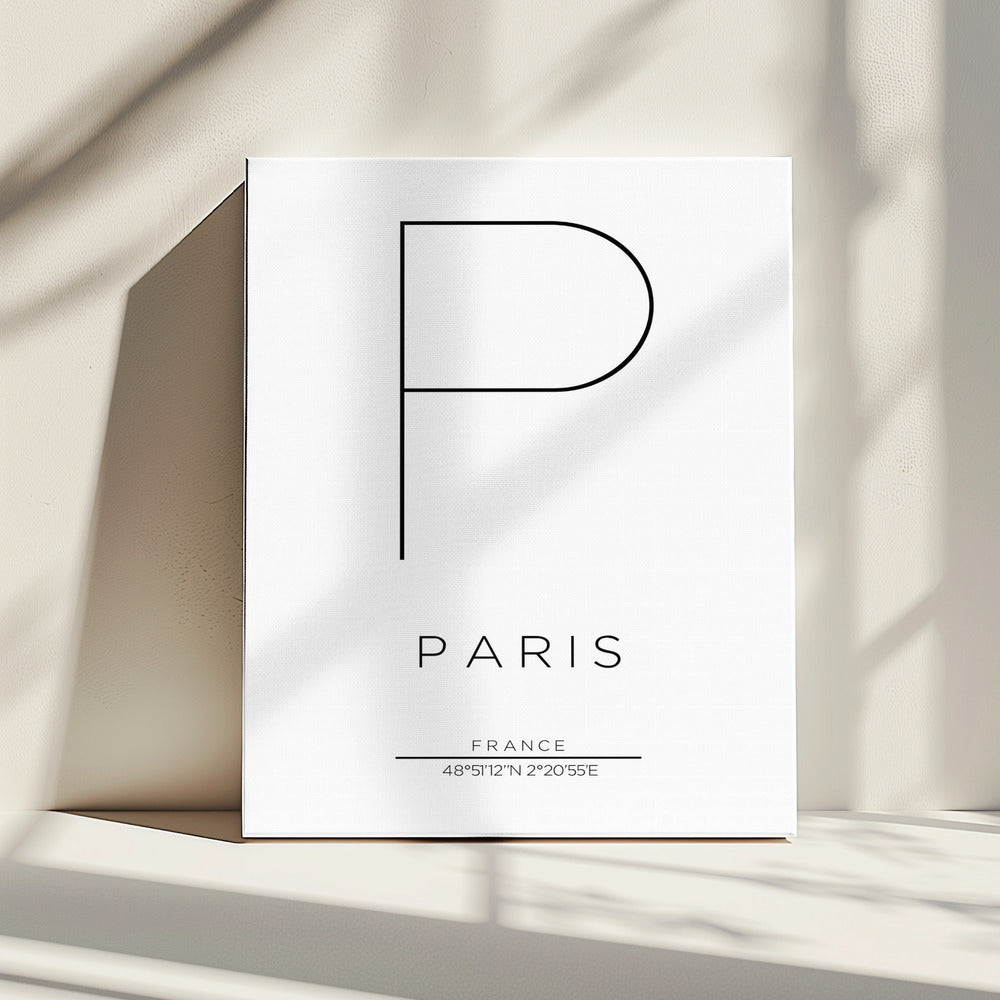 P: Pariser Koordinaten | Leinwand