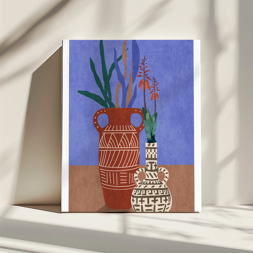 Blumenvase 3ratio 2x3 Druck von Bohonewart | Leinwand