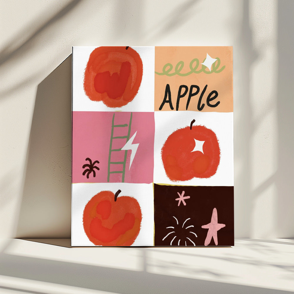 Apple-Poster | Leinwand