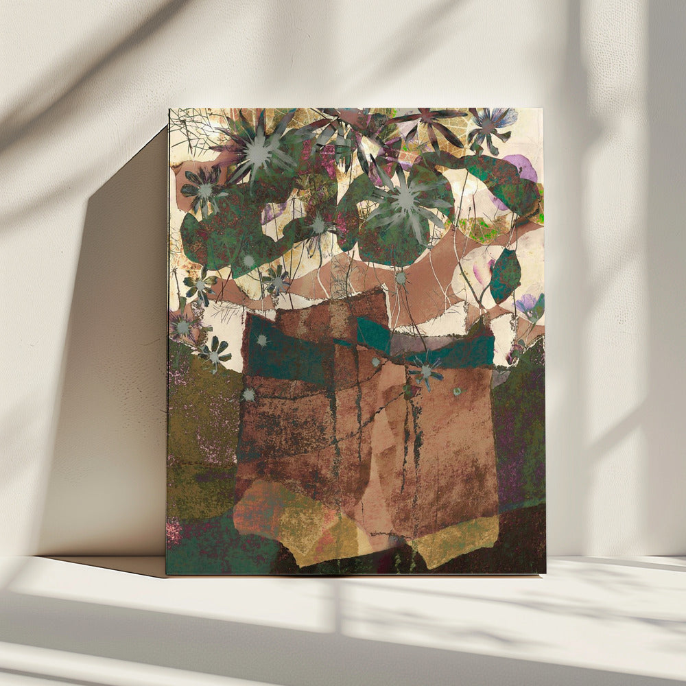 Fröhlicher Blumenstrauß | Leinwand