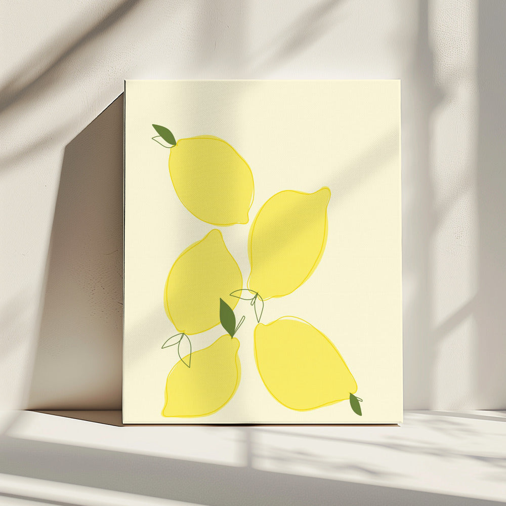 Lemon Harmony | Canvas