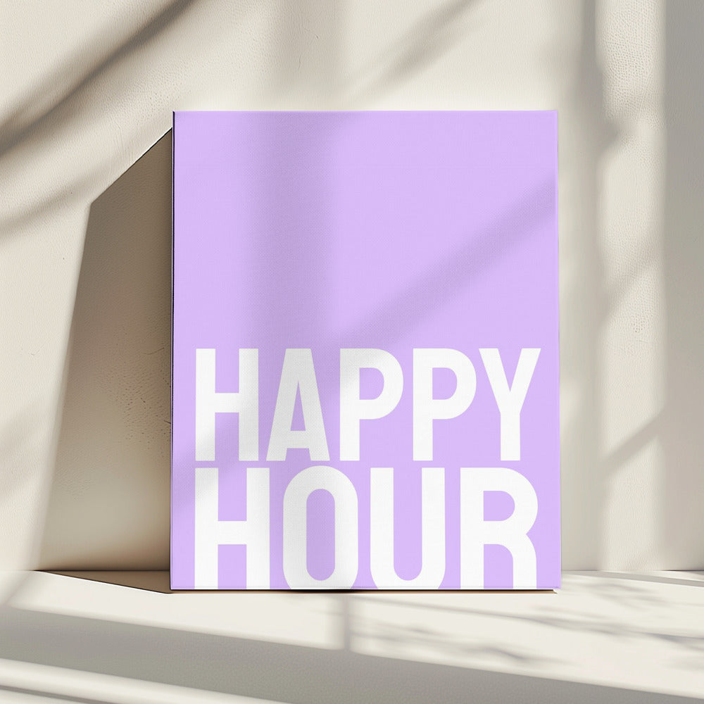 Cheerful Lavender Vibes | Canvas
