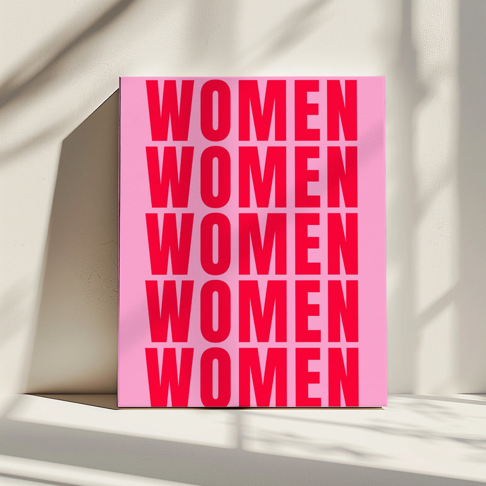 Bold Repeat: Women | Canvas