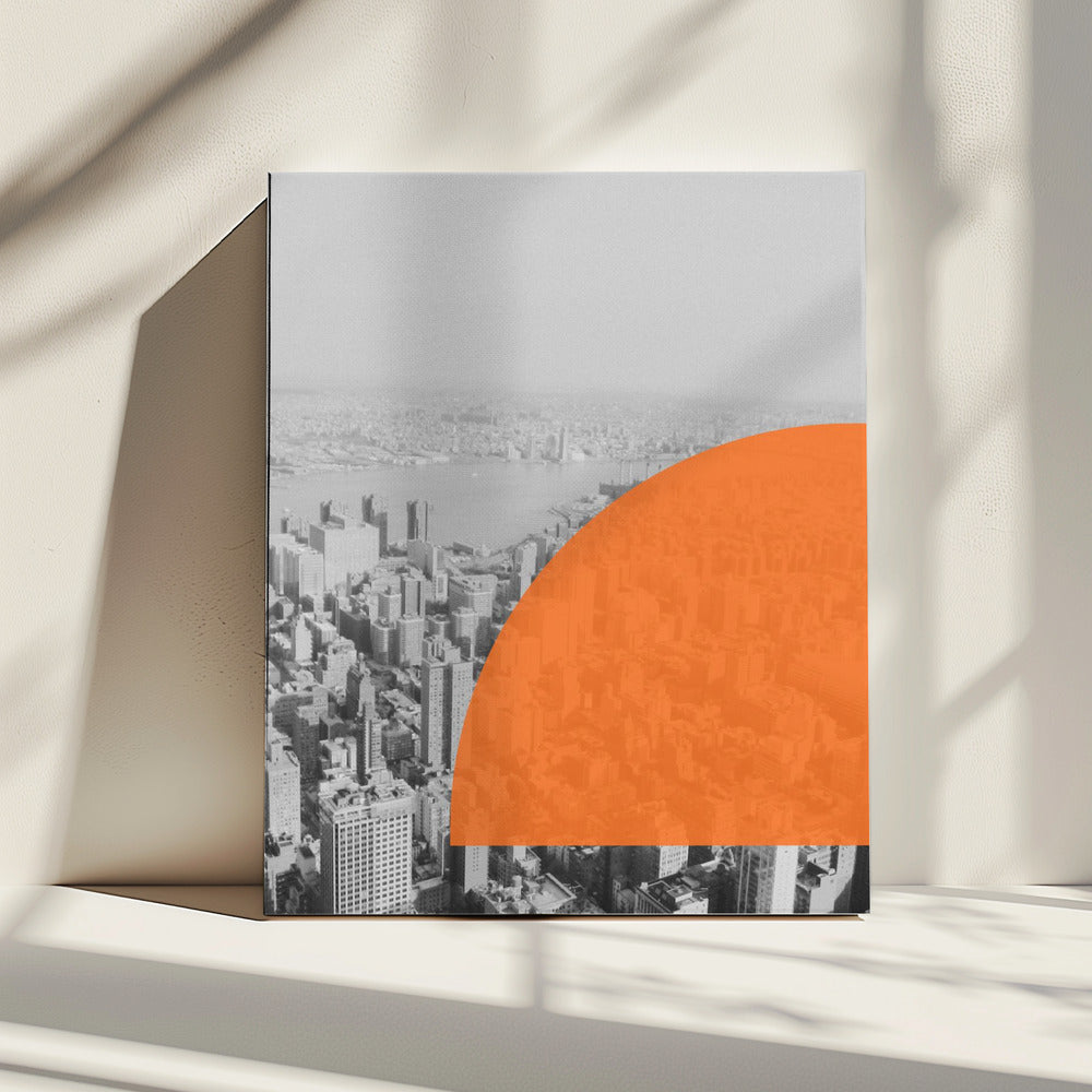 Urban Sunset Hues | Canvas