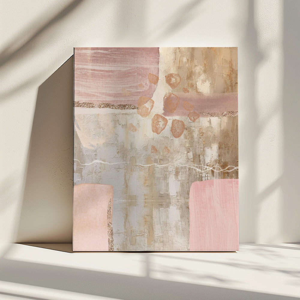 Herrliches Rosa-3 | Leinwand
