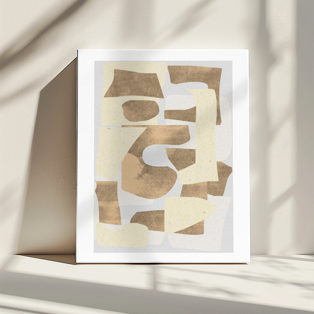 Earthy Fragments | Canvas
