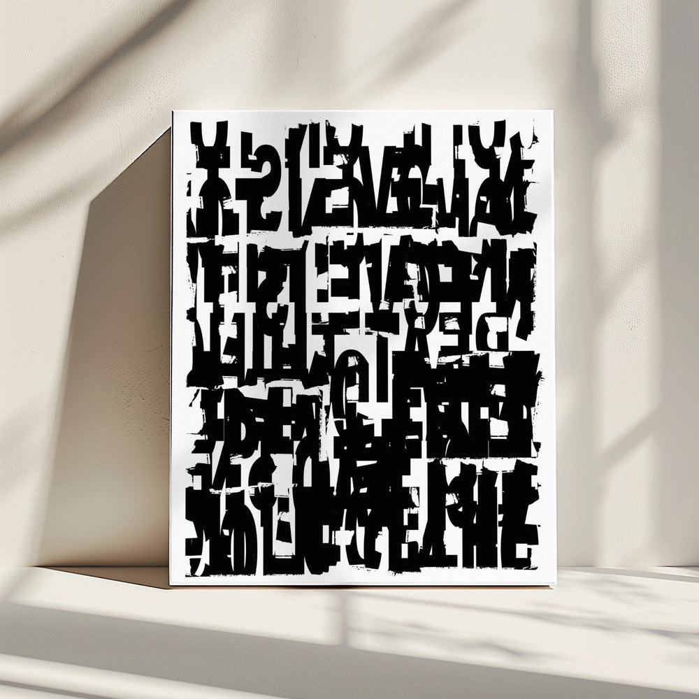 Typografie Nr. 3 | Leinwand