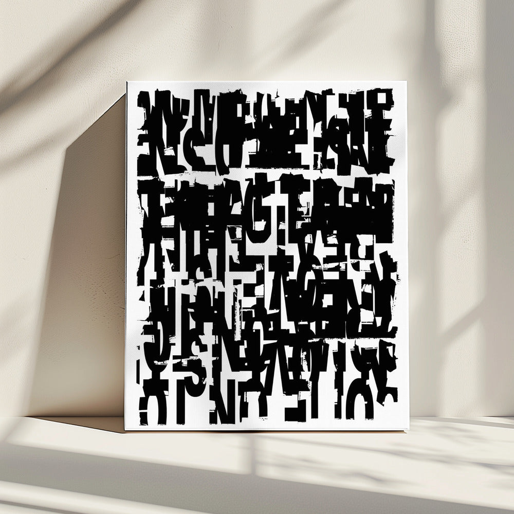 Typografie Nr. 2 | Leinwand