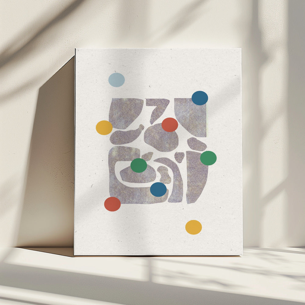 Bunte Harmonie | Leinwand