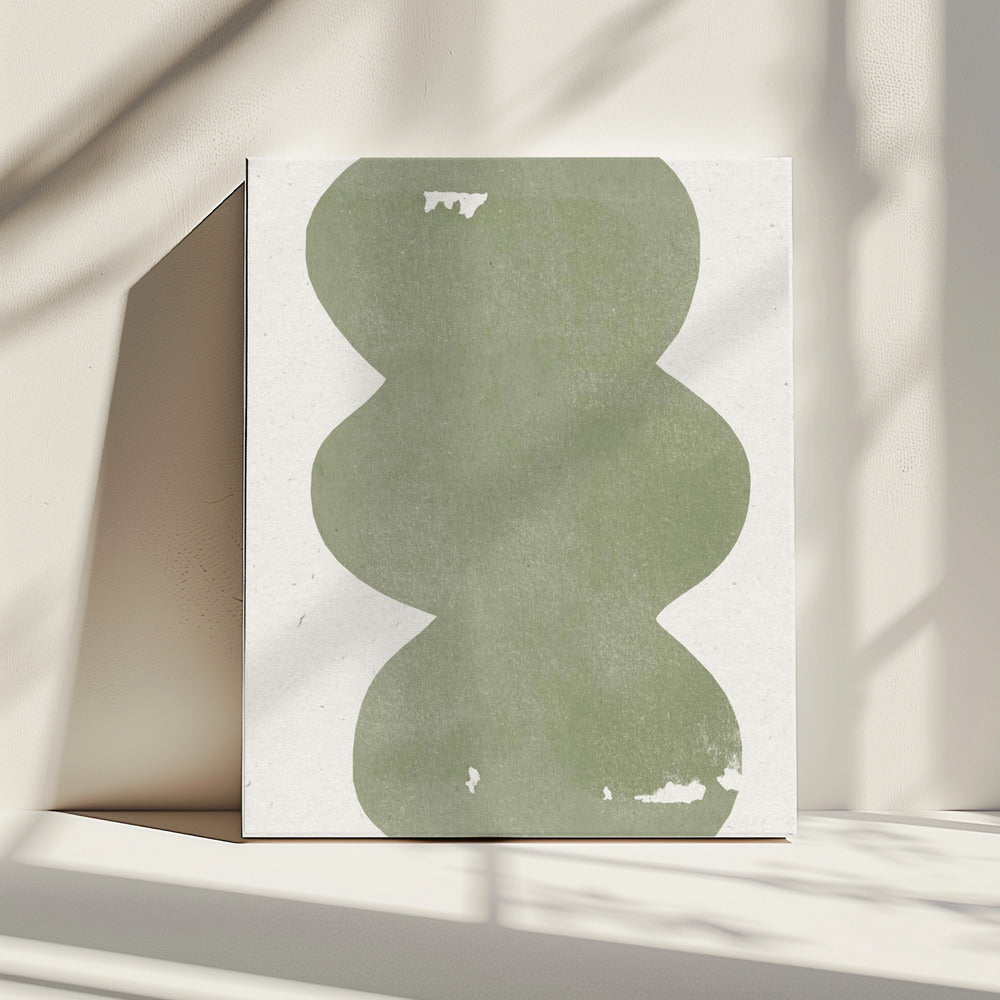Gebogener Monolith | Leinwand