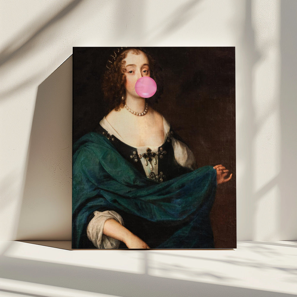 Renaissance Kaugummi / Veränderte Kunst | Leinwand