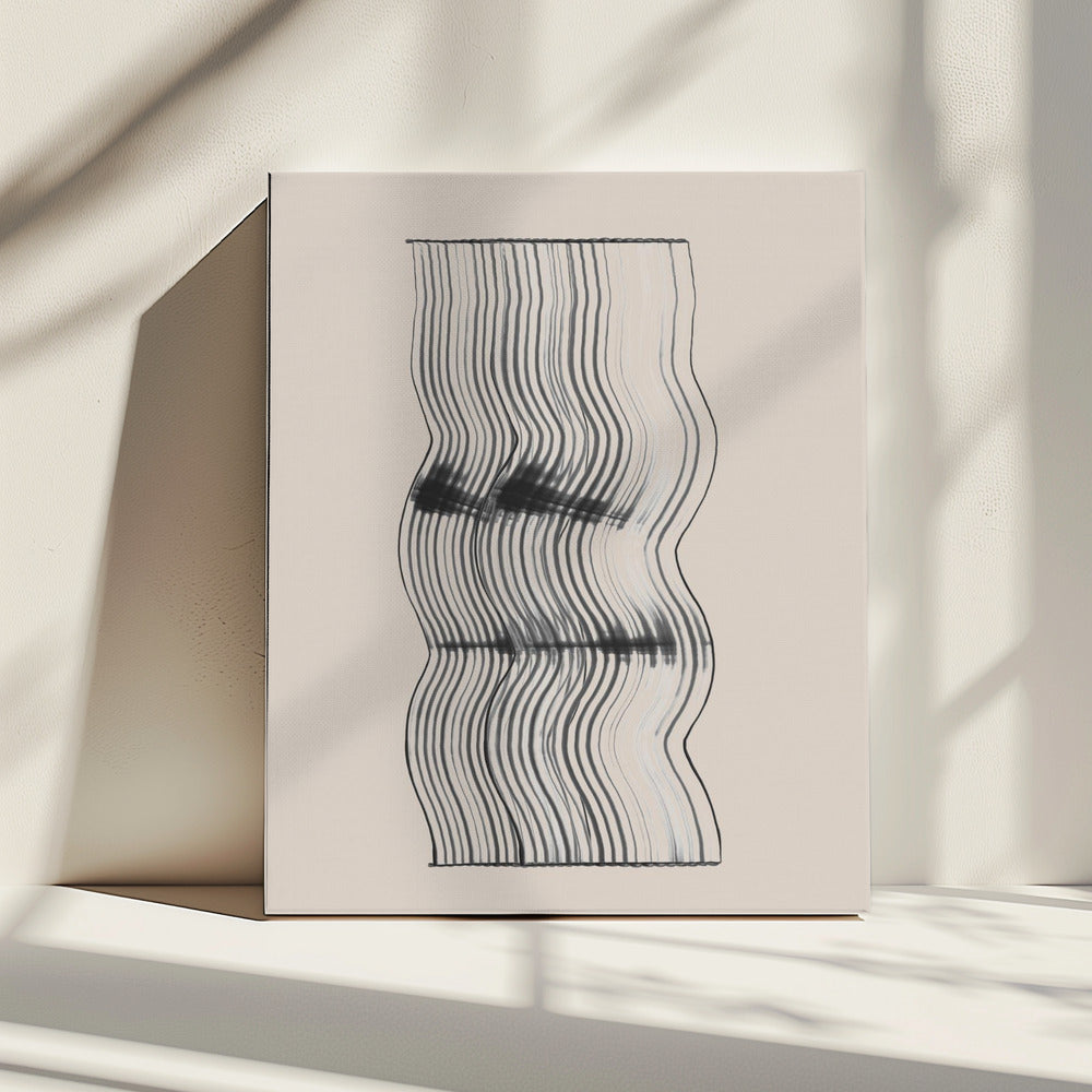 Gebogene Illusionen | Leinwand