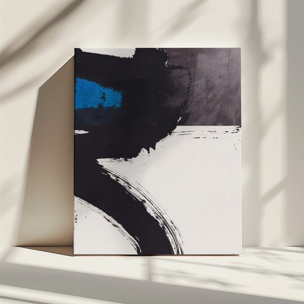 Dunkle Straße | Leinwand