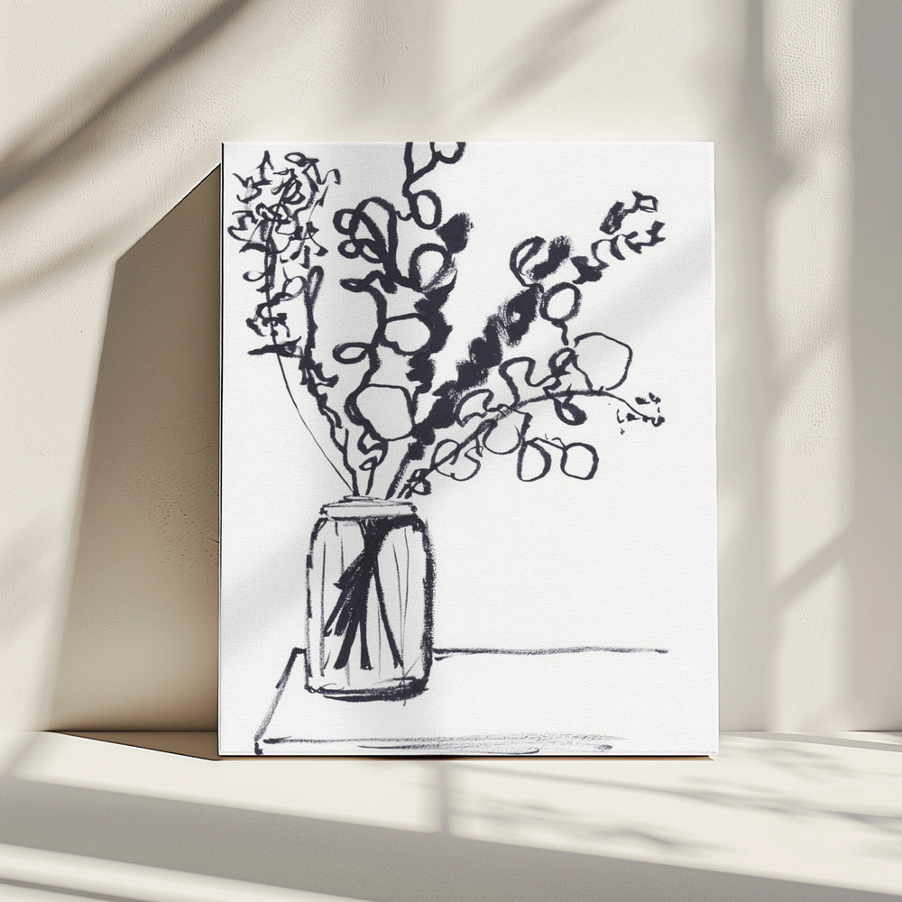 Black and White Still Life | Canvas